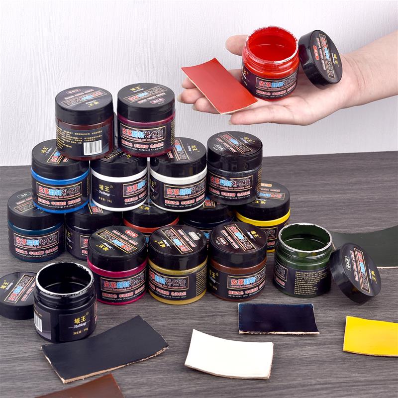 Leather Shoe Polish - 50ml Acrylic Leather Repair Paint Pigment