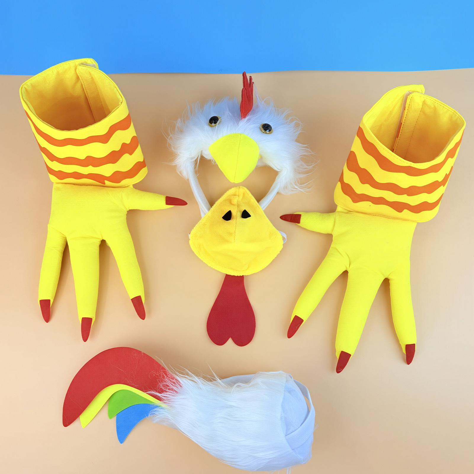 Rooster Chicken Costume Access - Shoe Brush 评论和价格