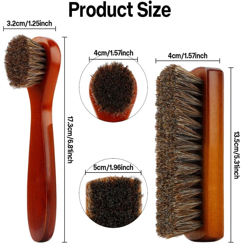 New! High Quality for 2 Pieces - Shoe Cleaning Brush 评论和价格