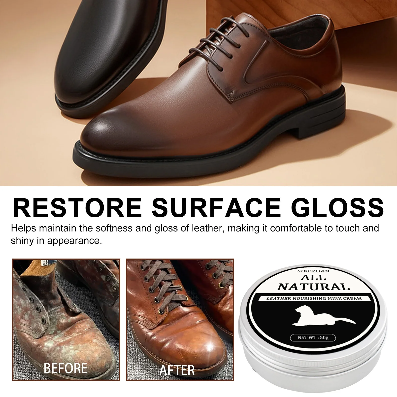 SIKEZHAN Leather Sofa Cleaner  - Leather Shoe Polish 评论和价格